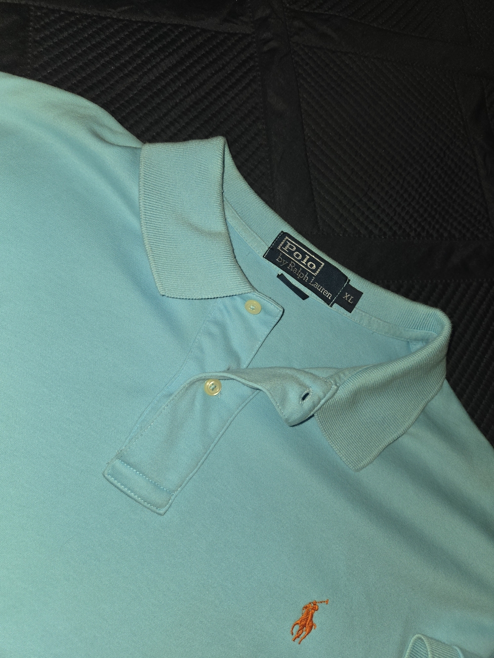 Polo by Ralph Lauren Men's Light Blue Polo Shirt